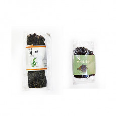 기장 간절곶 미역(산모미역)150g / 청해미향 기장미역 100g / 기장뿌리다시마 150g