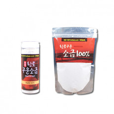 황토구운소금(봉지/통)  황토 도자기 구운소금